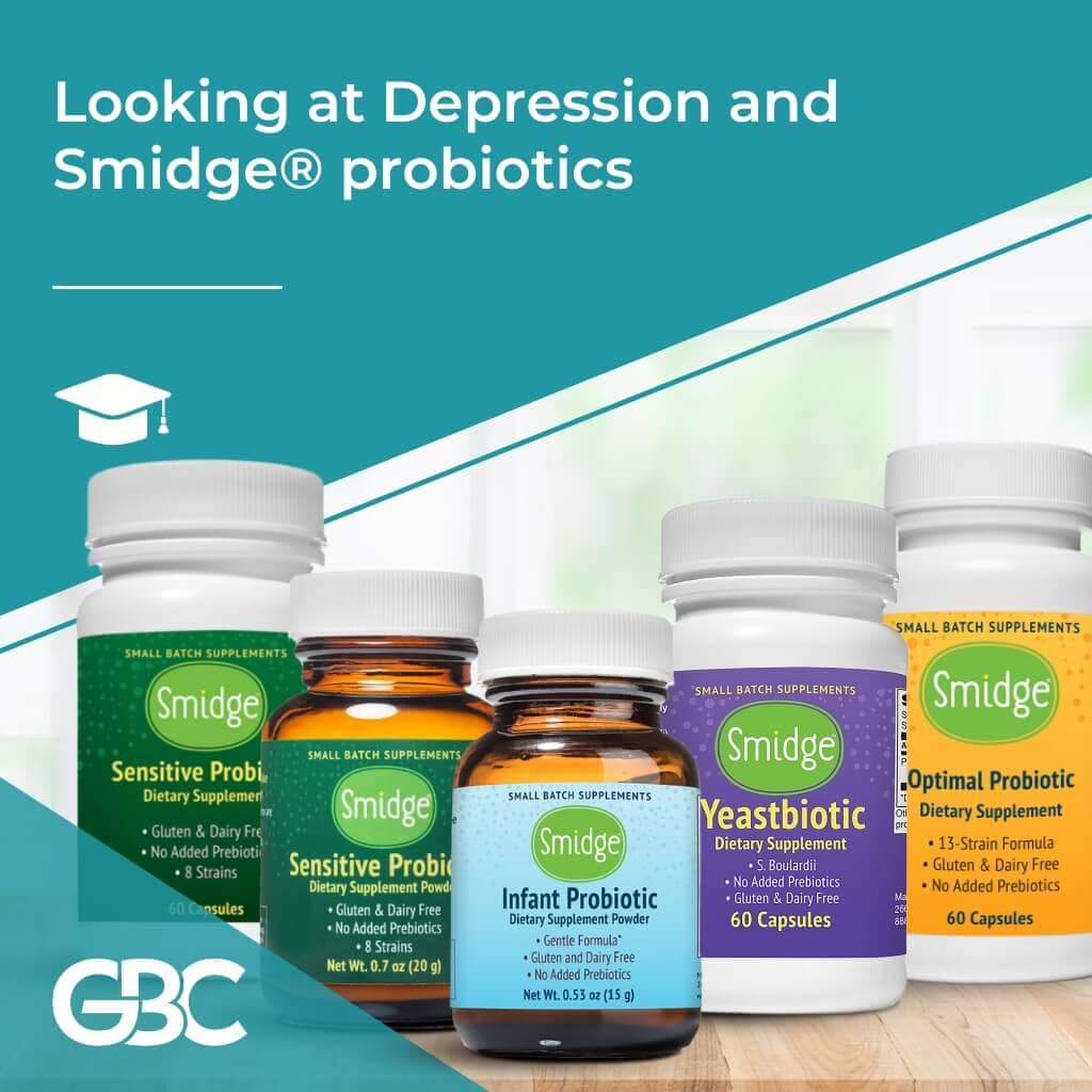 Looking at depression and Smidge® probiotics